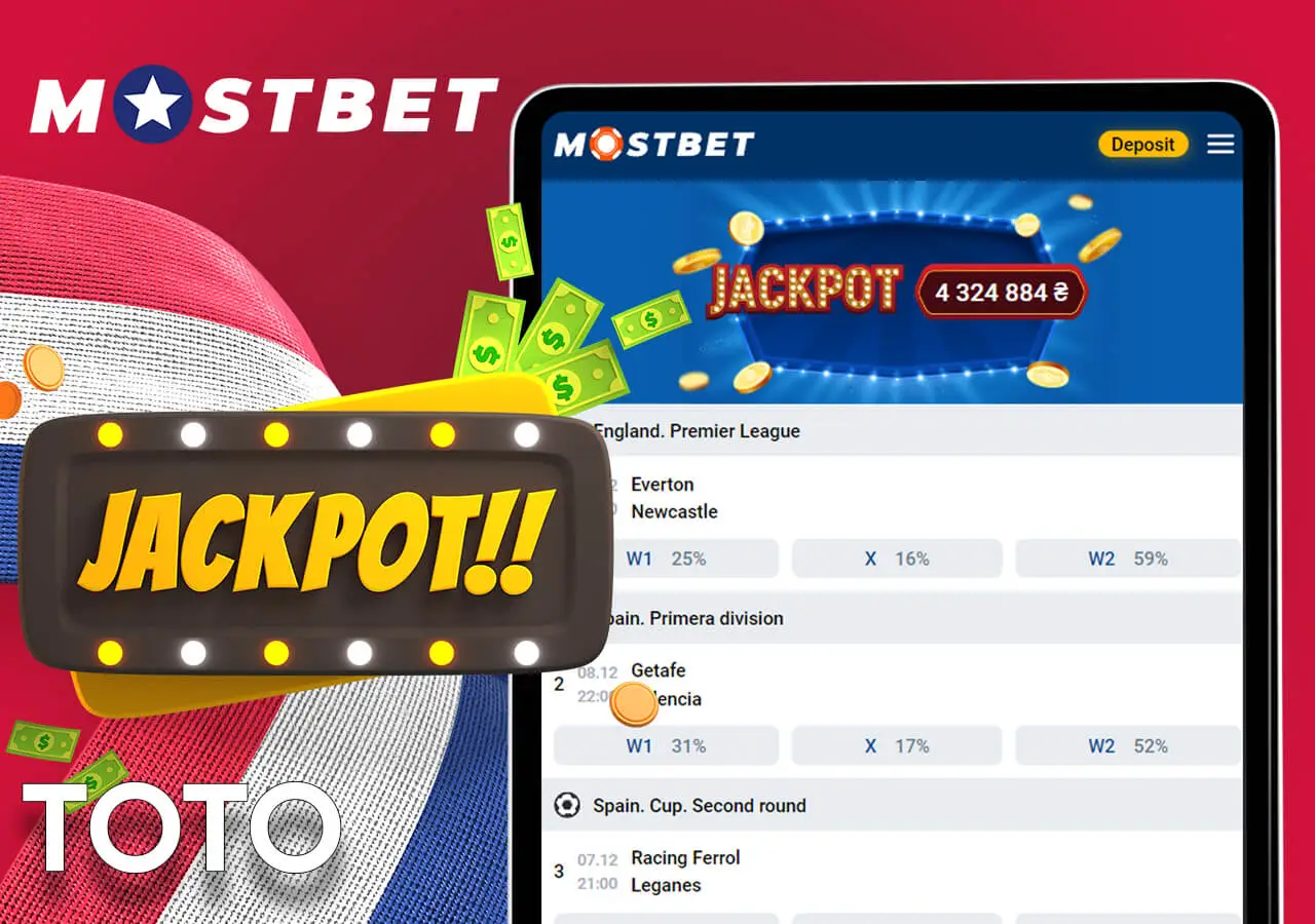 Try your luck playing Mostbet Toto
